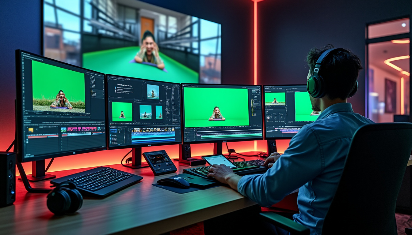 apprenez à enlever un fond vert facilement avec premiere pro, after effects, davinci resolve et capcut grâce à nos tutoriels détaillés et conseils pratiques.