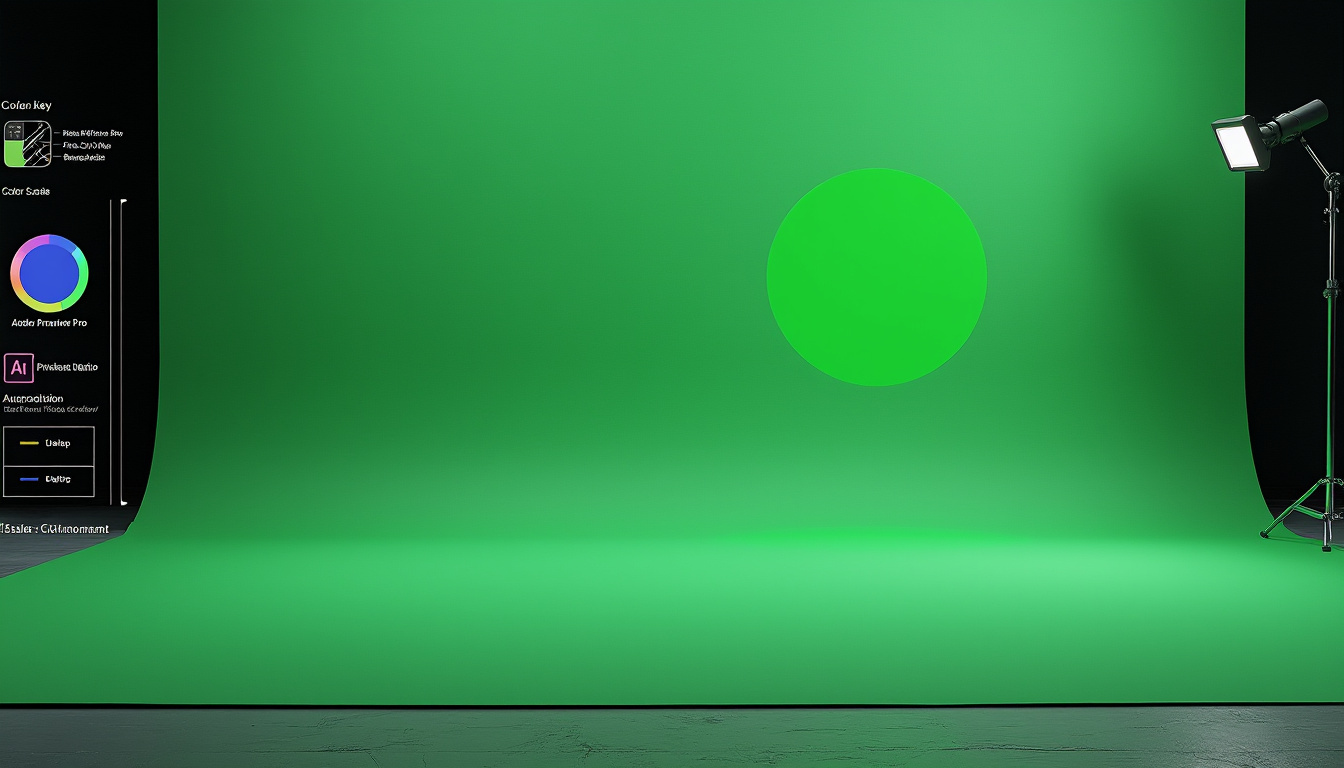 découvrez le principe du fond vert, le code couleur idéal pour une incrustation réussie, et les logiciels compatibles pour un montage professionnel.