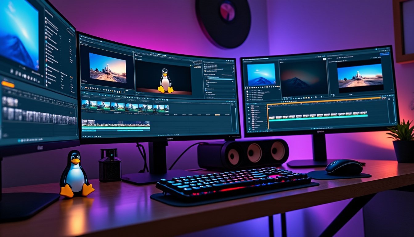 découvrez les meilleurs logiciels de montage vidéo gratuits, libres et open source sur linux pour créer et éditer vos vidéos facilement.