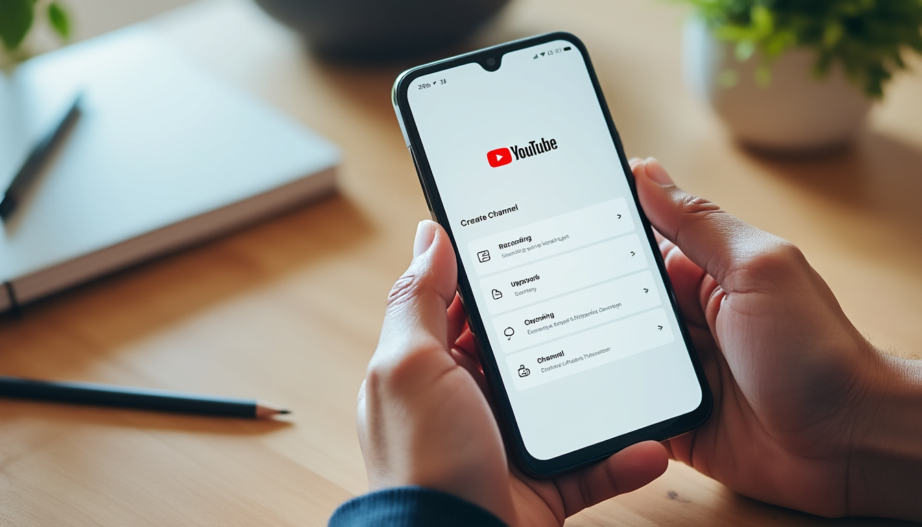 apprenez à créer votre chaîne youtube directement depuis votre téléphone android grâce à ce tutoriel complet étape par étape, facile et rapide.
