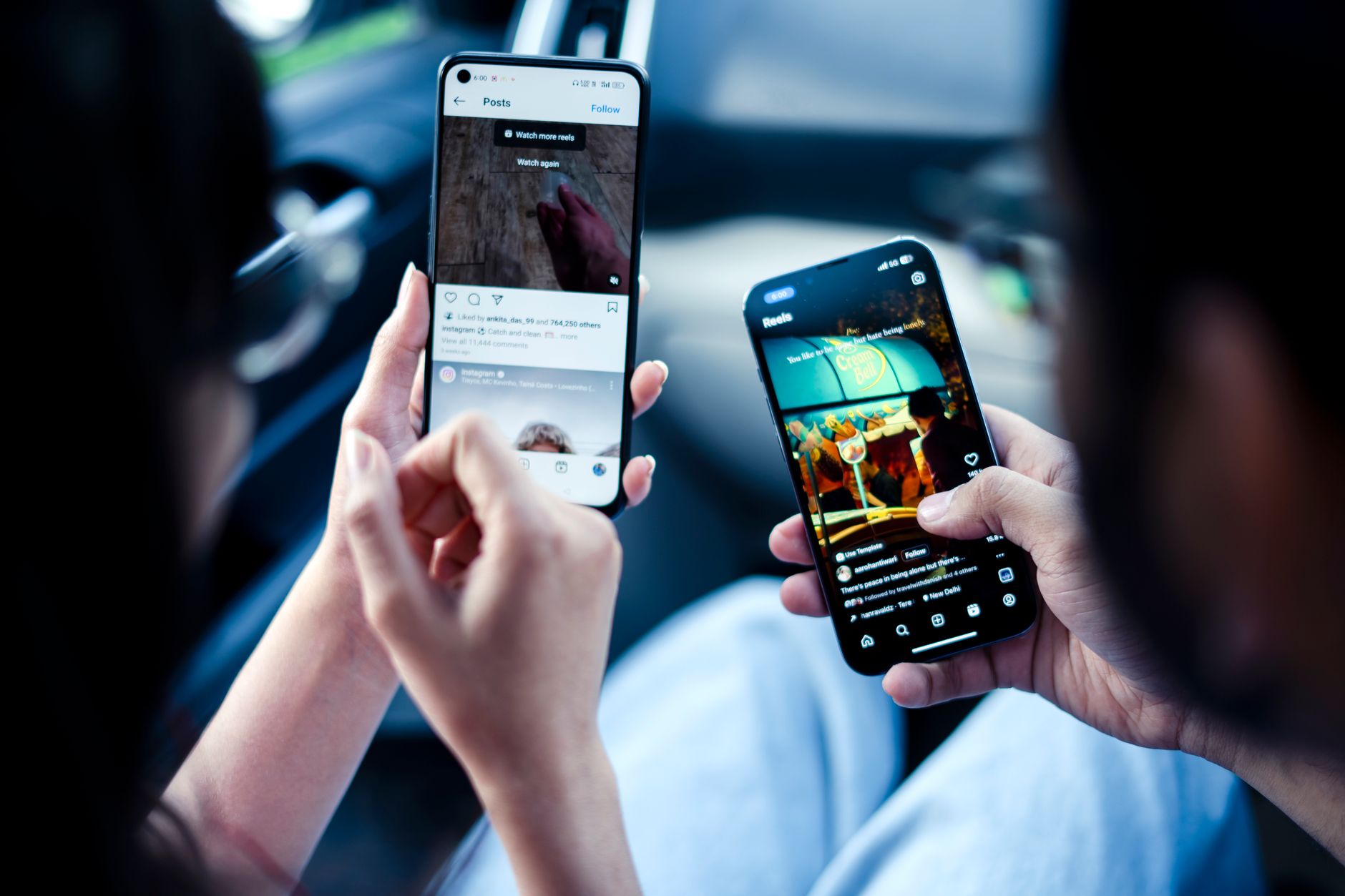 Format reel Instagram dimensions, ratio — montage vidéo sur smartphone Instagram