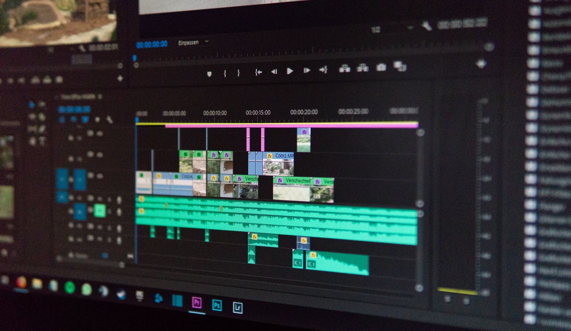 Logiciel de montage vidéo gratuit — interface logiciel de montage vidéo